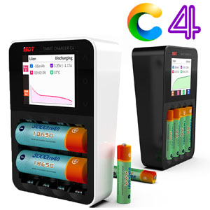 C4 Battery Charger 4CH 3A 25W