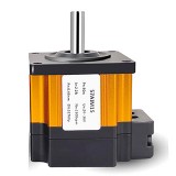 57AIM15C 14poles Servo motor with 15bit FOC driver position closed loop, speed closed loop, CANopen