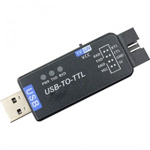 USB to TLL 6Mbps with ESD and Self-restoring fuse